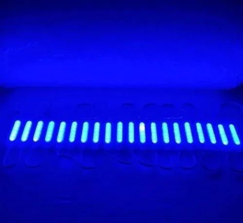 20 Módulo de Led Azul 12v 7050 2w 160º Letra Caixa Letreiro