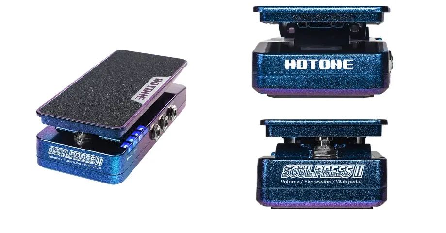 Pedal de efeito Hotone Soul Press II azul - Instrumentos musicais
