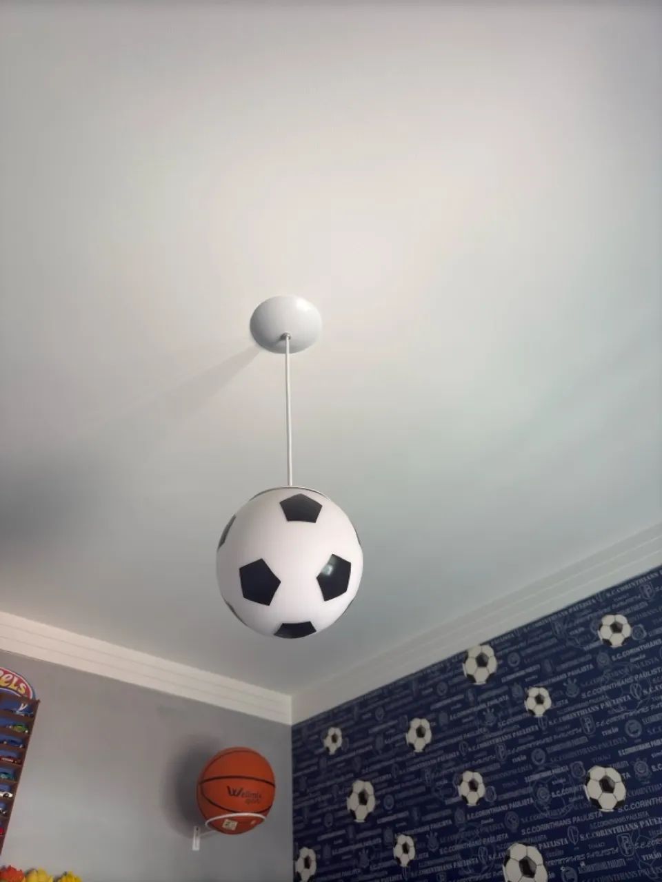 Lustre de bola de futebol  - Foto 3