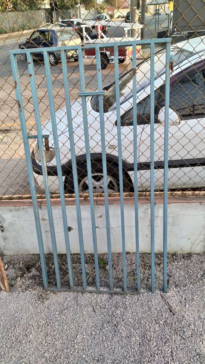 Portão ferro Metalon 1,65×0,90m - Foto 2