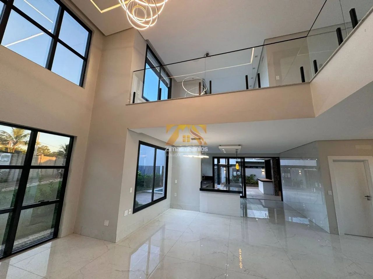 Sobrado Alto Padrão, com 4 Suítes, 371,35 m² - Condomínio Mirante do Lago - Palmas/TO - Foto 2
