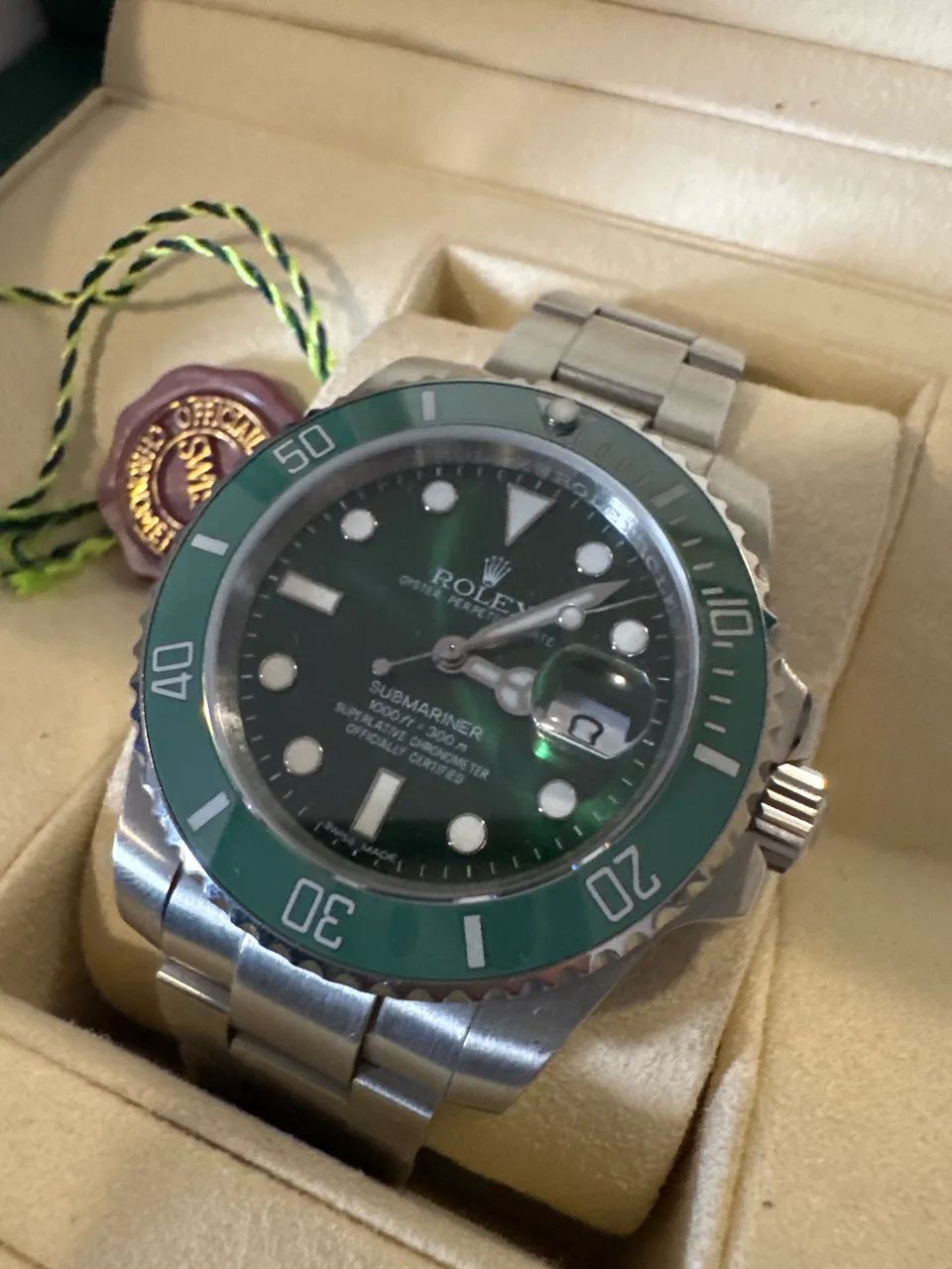 Relogio Rolex Hulk64314491047811123