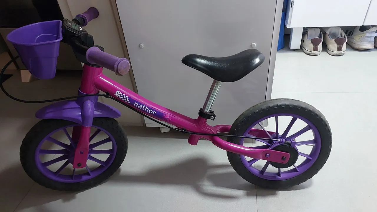 Bicicleta de equilíbrio infantil Nathor