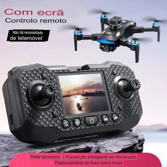 Drone com Tela no Controle e cartão SD de 8 GB. Controle Recarregável. - Foto 6