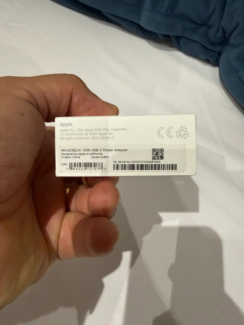 Carregador Apple Original lacrado+Cabo Ubsc Lightning  - Foto 3