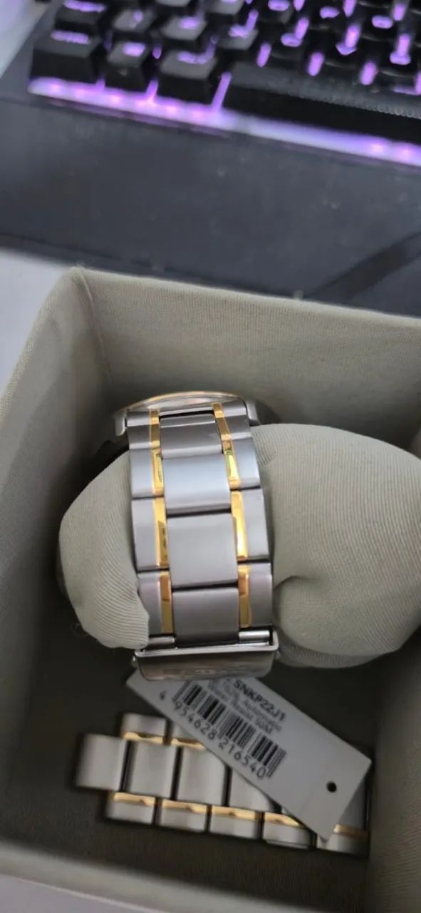 Seiko 5 com Dial em Árabe (Raro) - SNKP22J1  - Foto 3