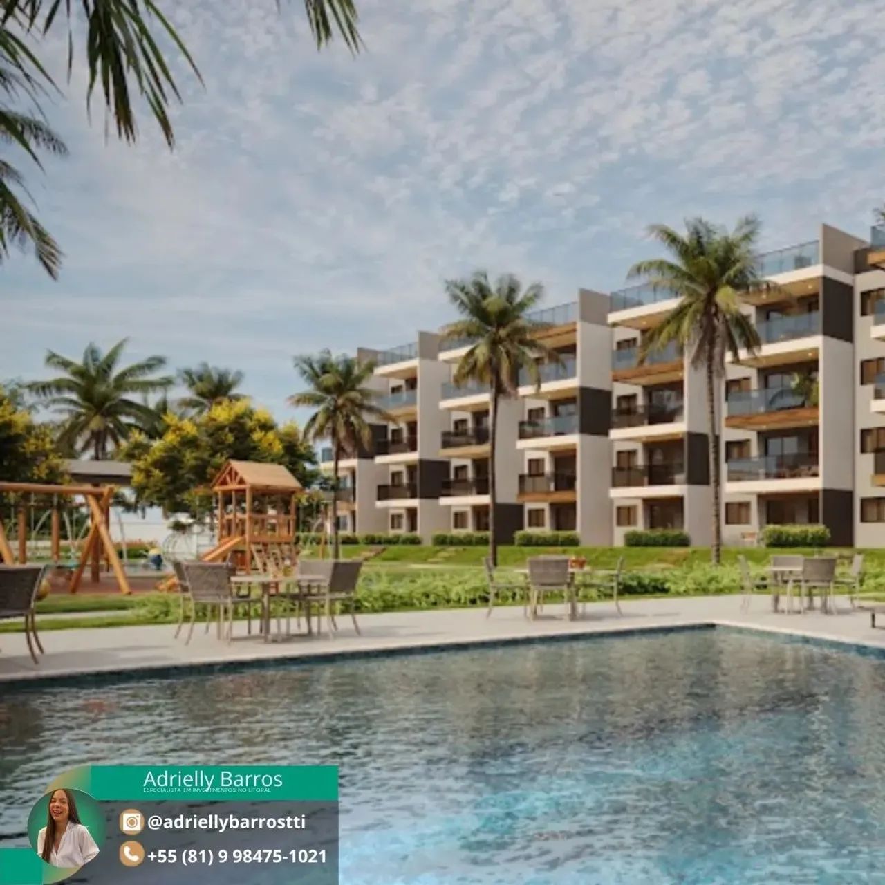 Flat em Porto de Galinhas | Beira-mar na Praia do Cupe | Habitá | Rota DUE Caribe Brasilei - Foto 5