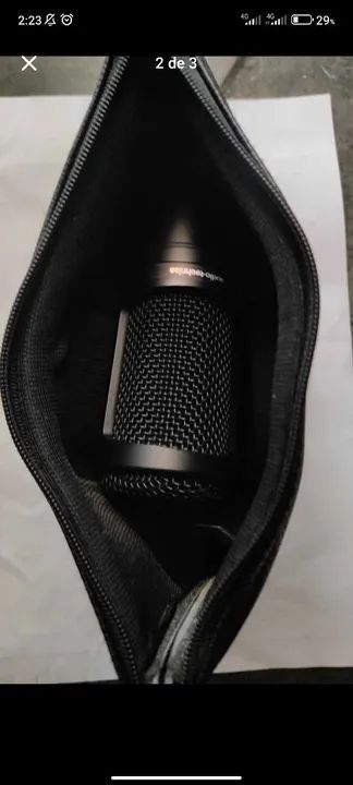 Microfone Audio-Technica Condensor Profissional  - Foto 2
