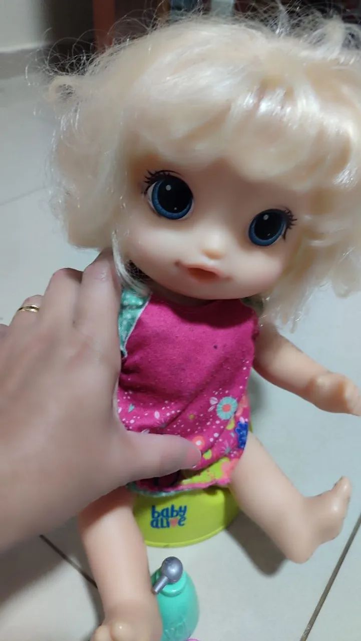 Boneca Baby Alive - Brincando de ir ao Penico - Foto 2