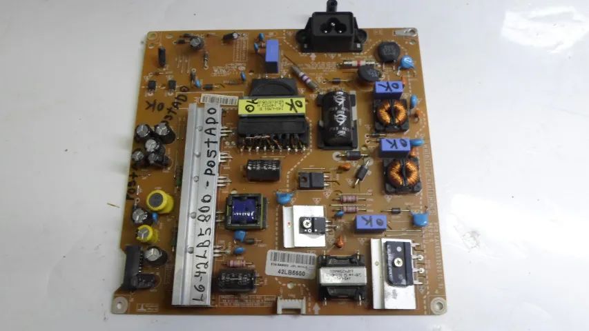 Placa Fonte Eax65693202(1.0) Compatível Tv LG 42lb5800 Leia - Foto 5