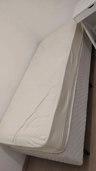 Cama Box de casal com colchão