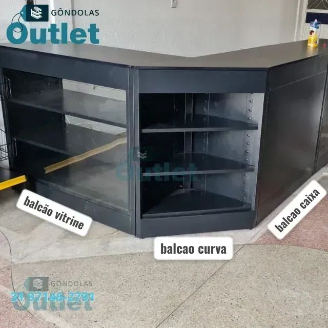 Balcao de atendimento e expositor - Foto 2