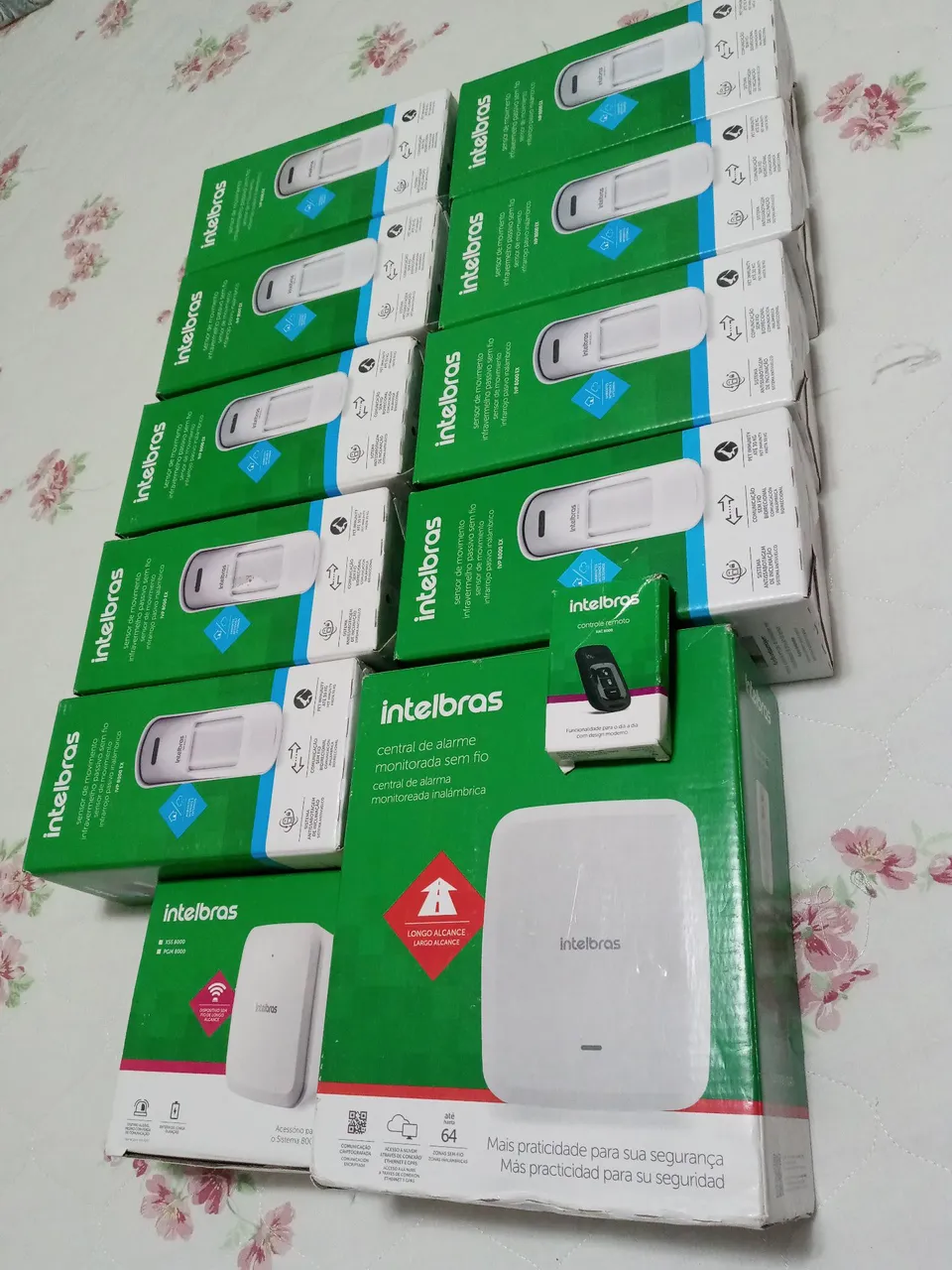 Kit intelbras 8000 completa
