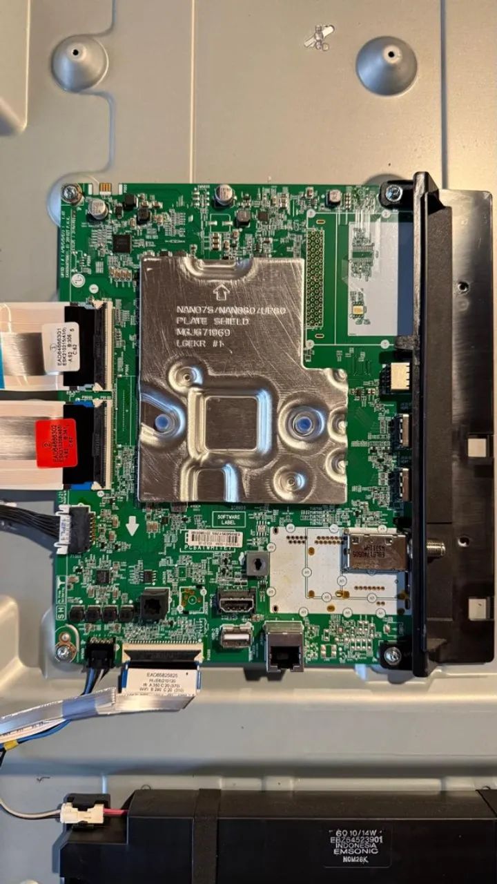 Placa principal tv LG UP7750 / NANO75 / NANO80 / UP80