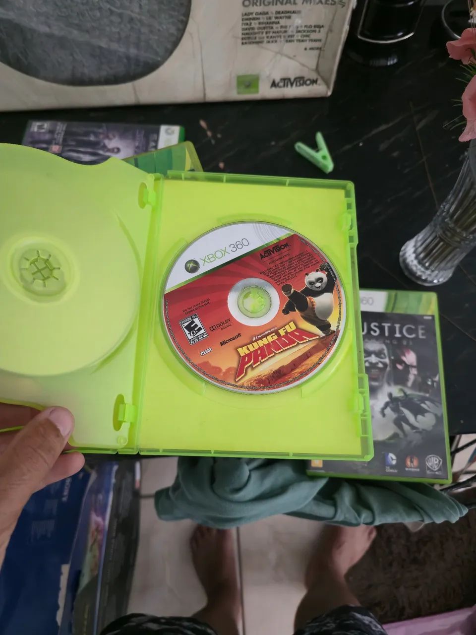 Jogo duplo kung-fu panda e indiana Jones lego - xbox 360  - Foto 3