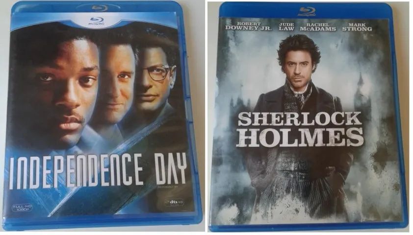 Filmes Blu-ray e CD duplo The Beatles live at the BBC por apenas R$30 cada.