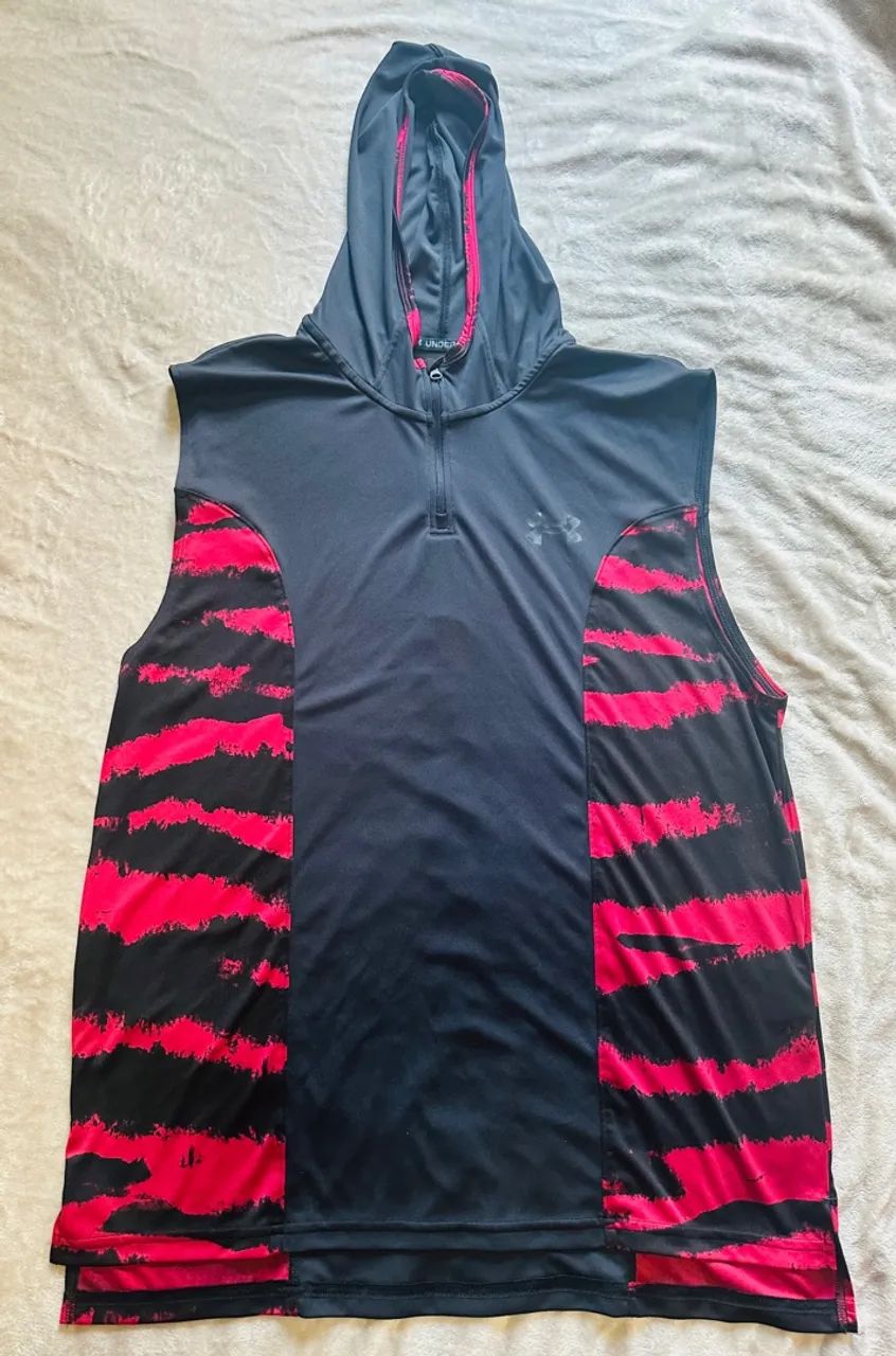 Regata Under Armour com Capuz Original Importada Tamanho GG