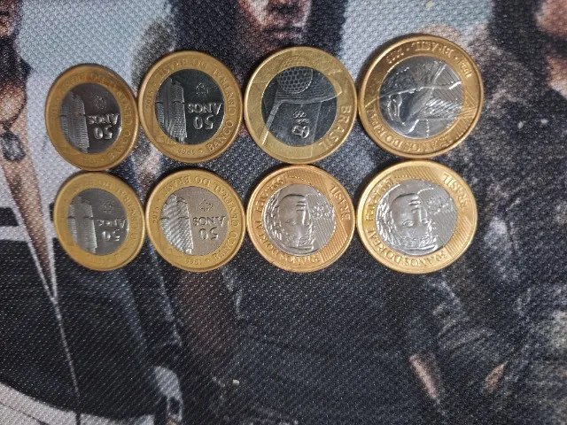 Moedas comemorativas