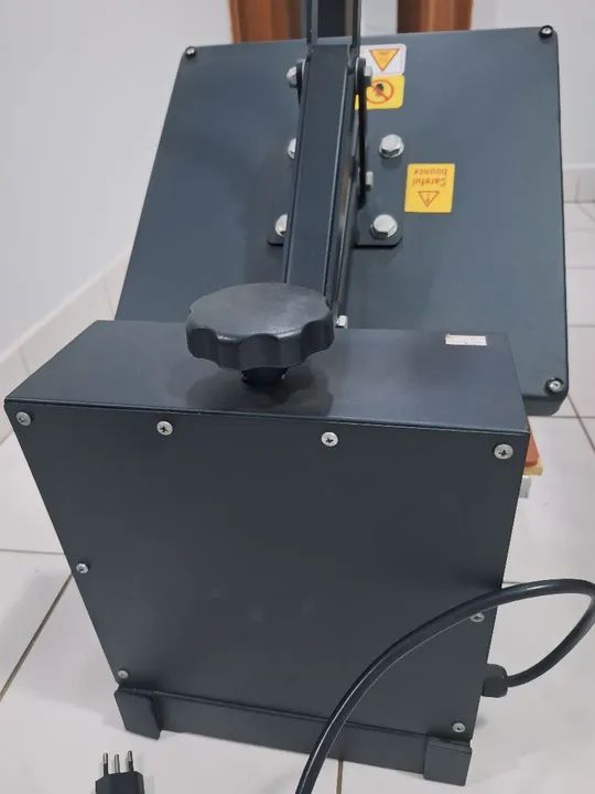 Prensa plana térmica para sublimação - Foto 5
