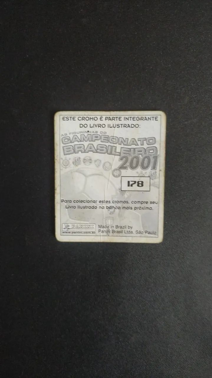 Figurinha Holográfica 2001 - Foto 3