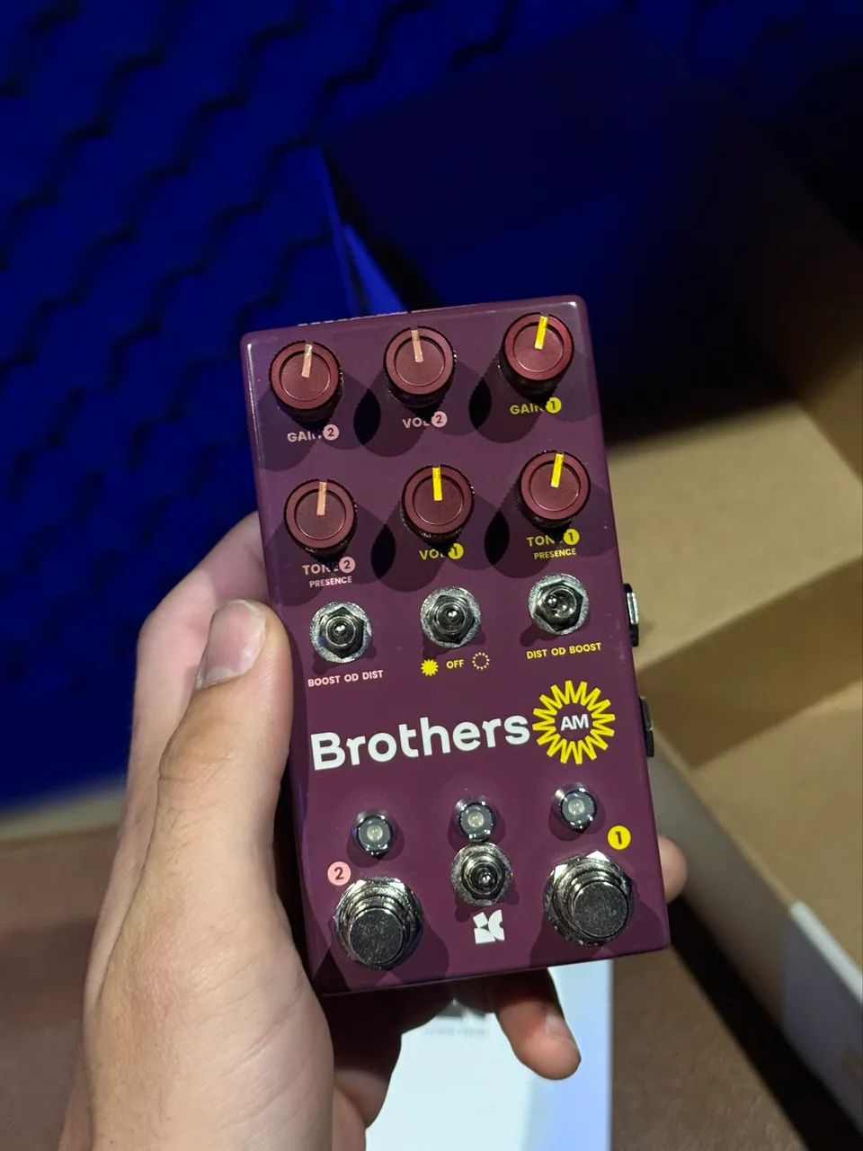 Pedal Brothers AM Chase Bliss / Analog Man Overdrive, Boost