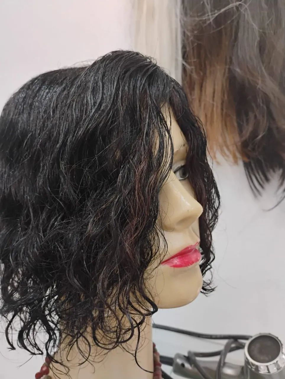 Peruca de cabelo natural brasileiro  - Foto 4
