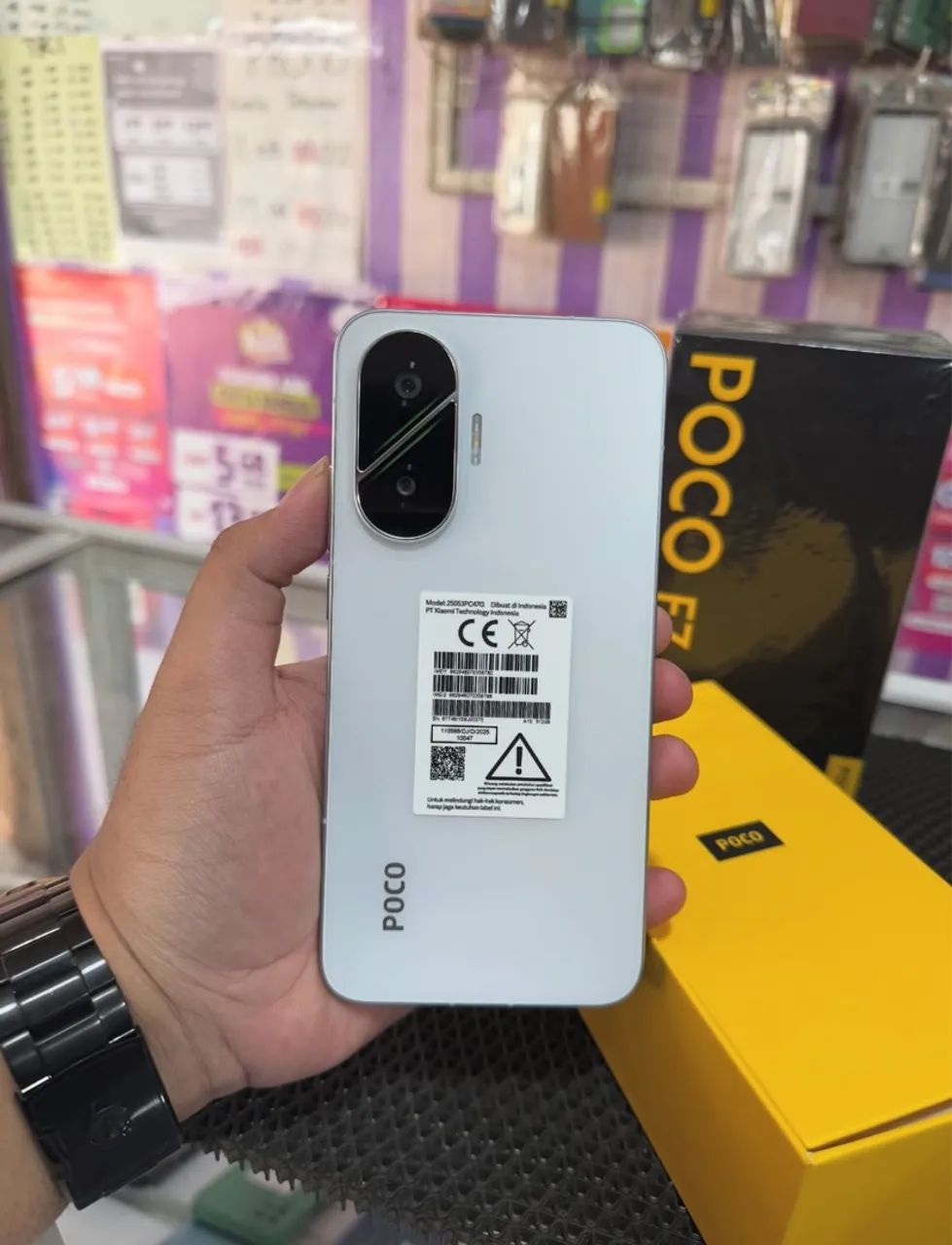 Xiaomi Poco F7 512GB 12RAM NFC Branco Pronta Entrega Loja fisica