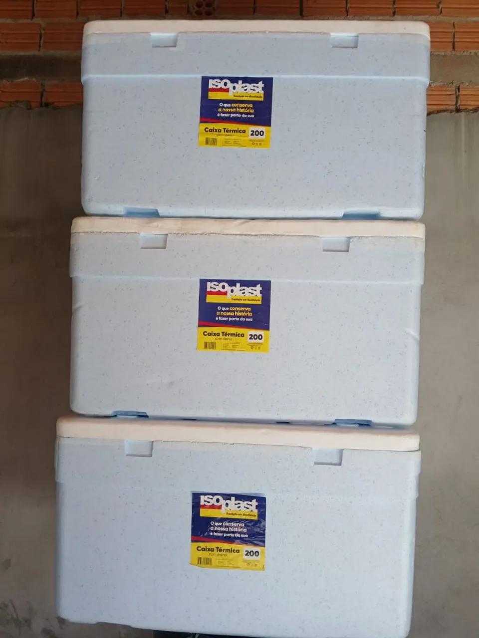 Caixa Térmica Isoplast 200L - Ideal para diversos usos!