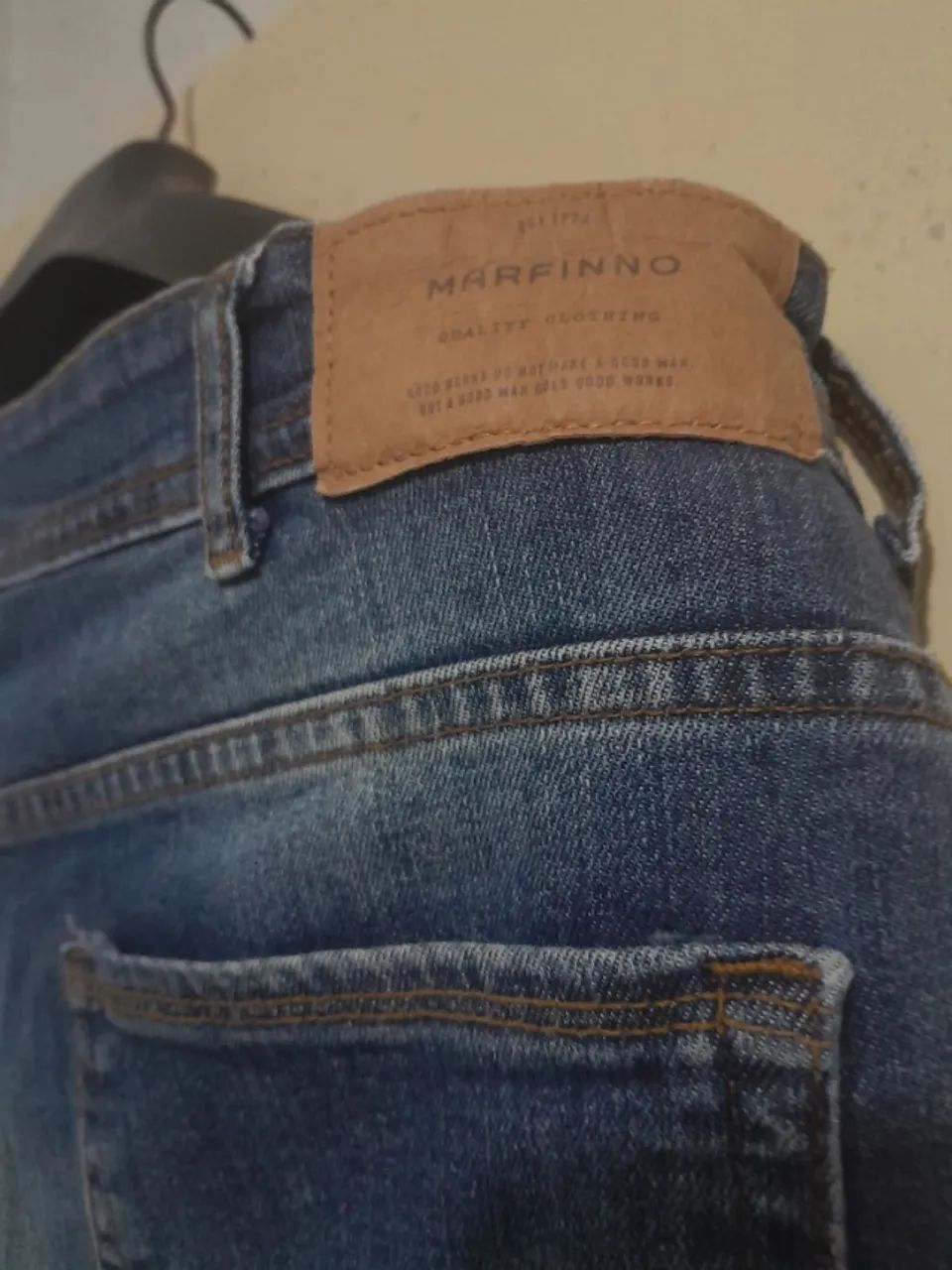 Calça Jeans Marfino tam. 48 - Foto 4