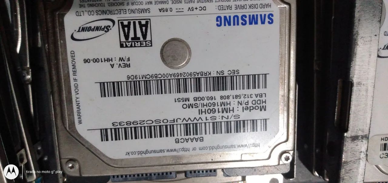 Lote 12 HDs de diversos modelos e marcas - Foto 2