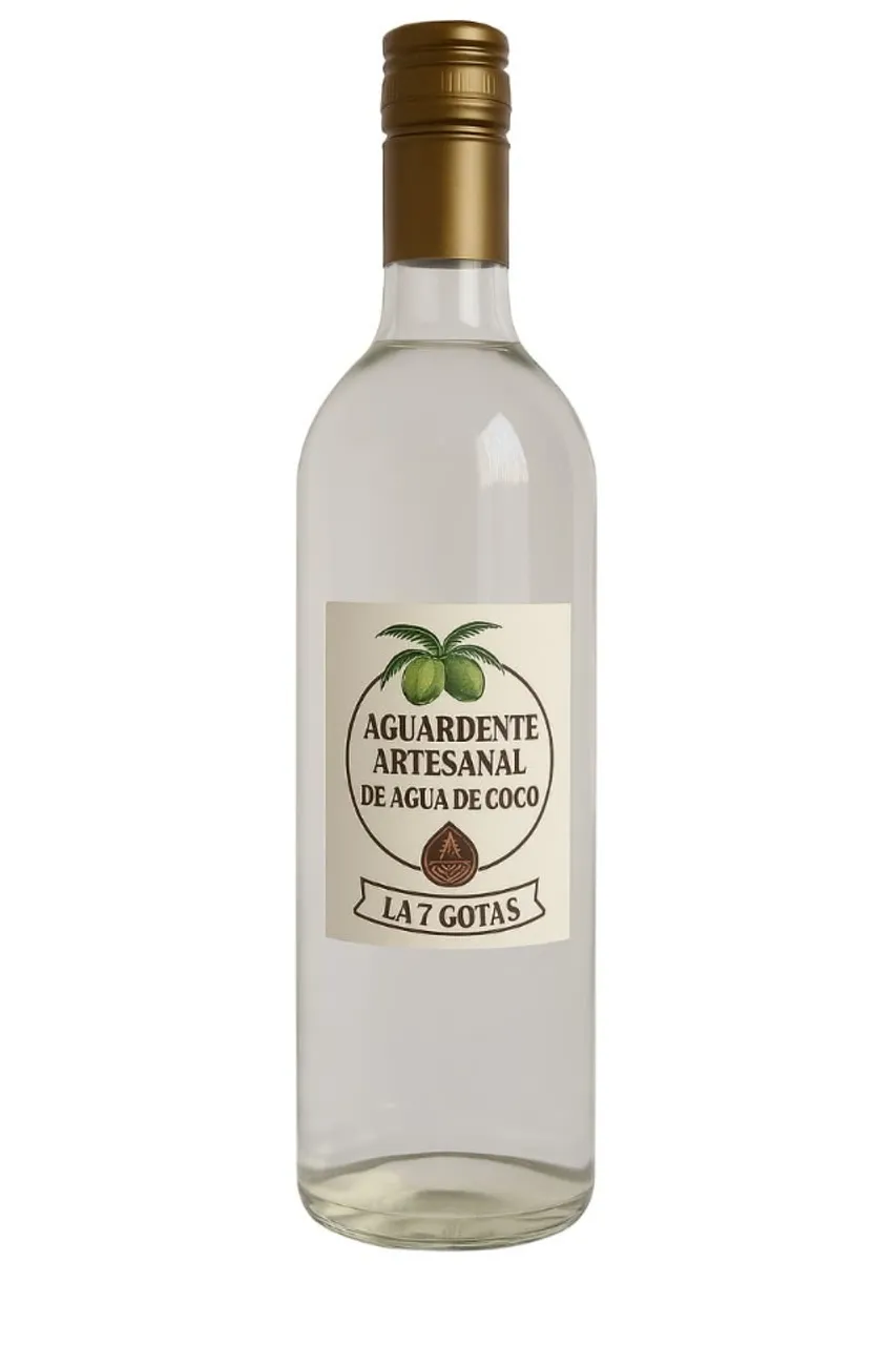 Aguardente de Agua de Coco