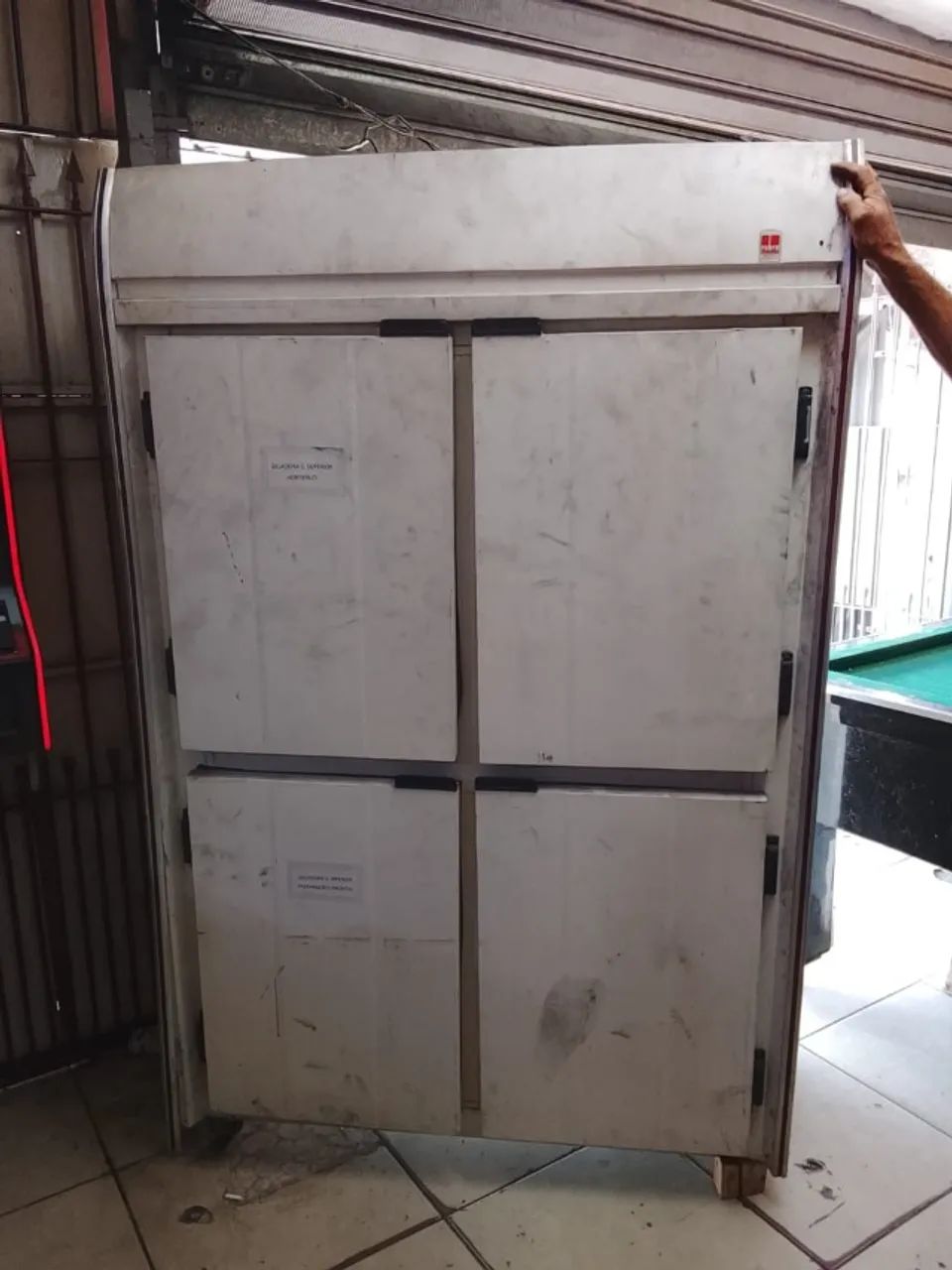 Camera fria para restaurante etc