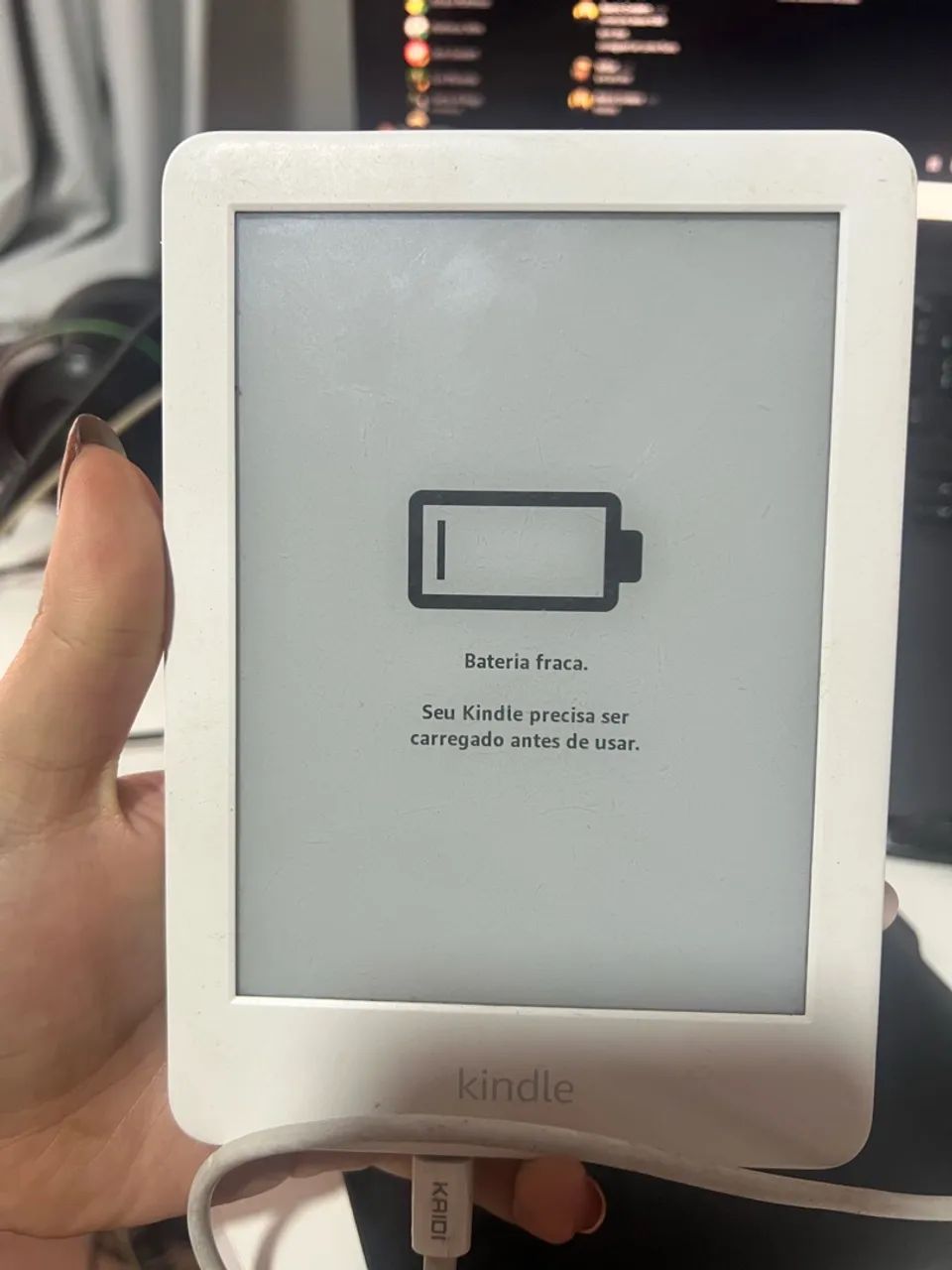Kindle 10° geração com defeito, vendo para peças 