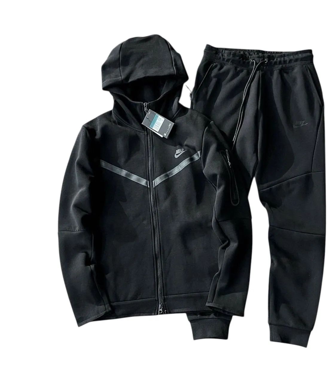 Conjunto Nike Tech Fleece All Black - Foto 4