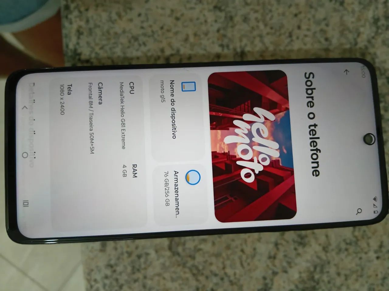 Motorola G15 256GB