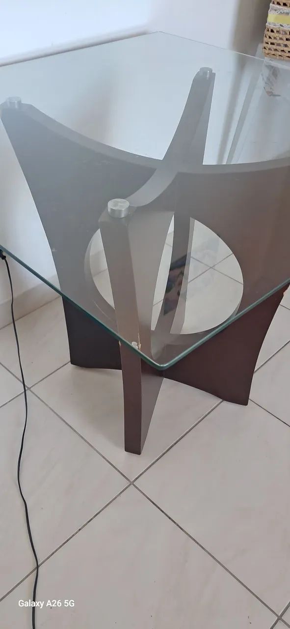 Mesa e fogão 