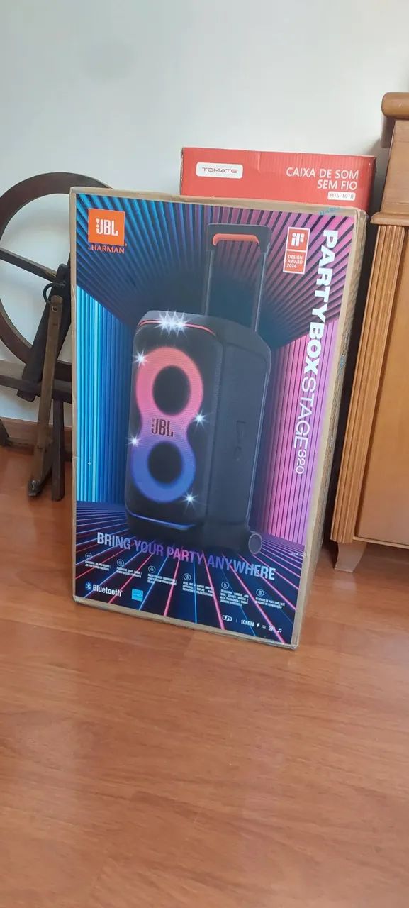 Partybox stage 320 JBL nova na caixa original lacrada 