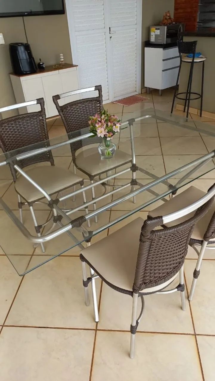 Mesa de vidro