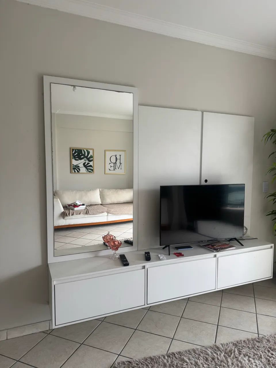 Rack com Painel + Espelho  - Foto 3