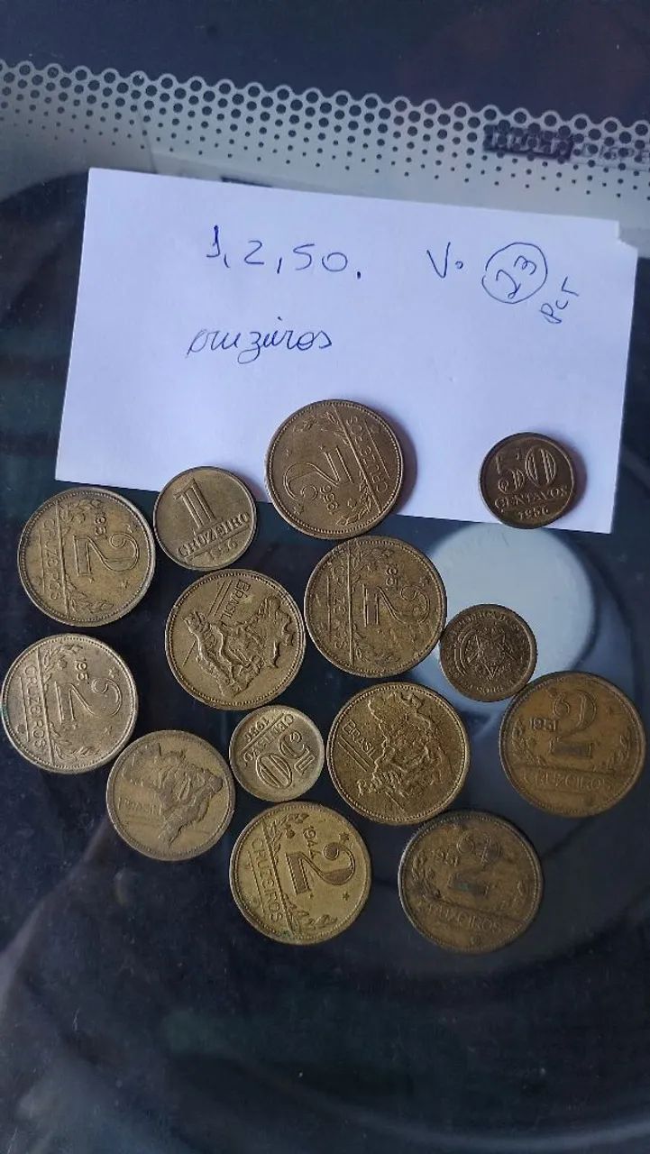 Moedas antigas 