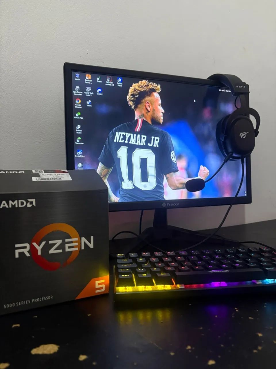 Vendo pc gamer  completo por 3500 - Foto 3