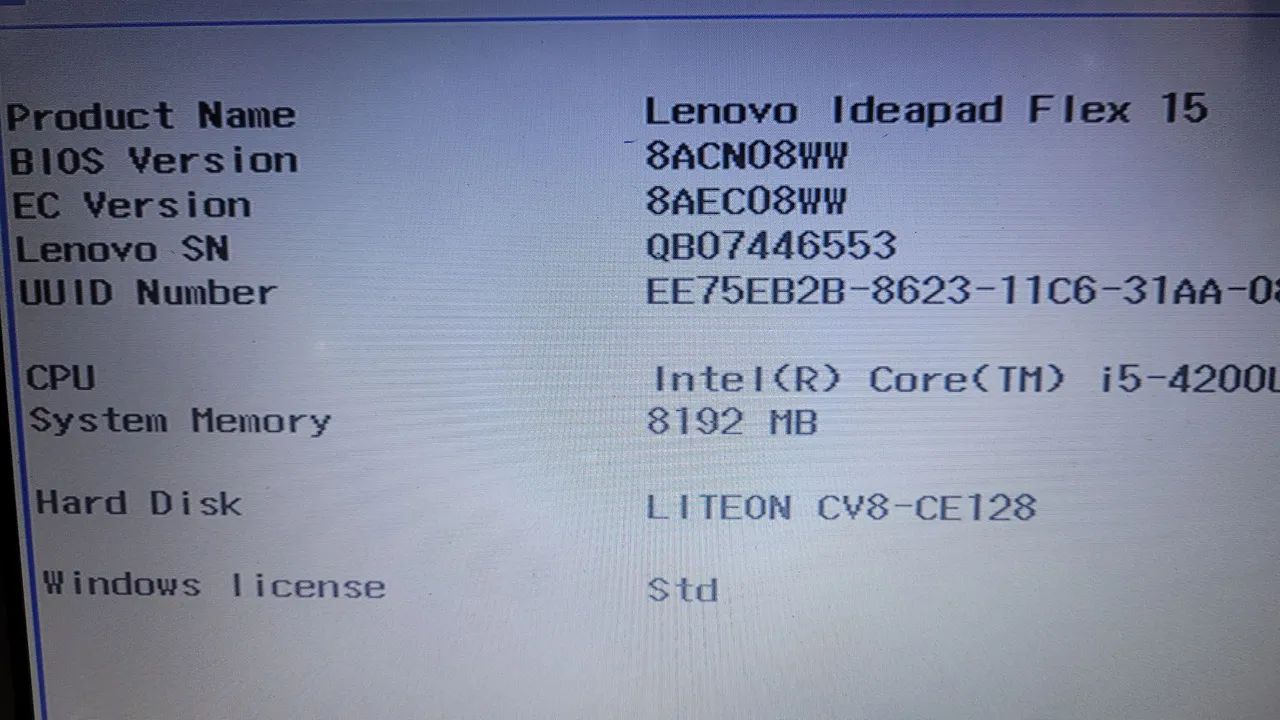 Placa mãe notebook lenovo ideapad flex 15 core i5 completa  - Foto 2