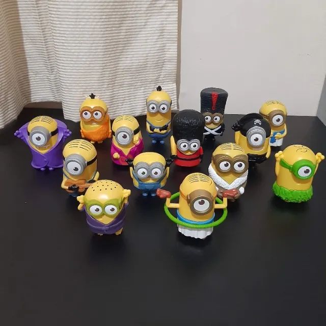 Coleção Minions McLanche Feliz McDonald's Antiga