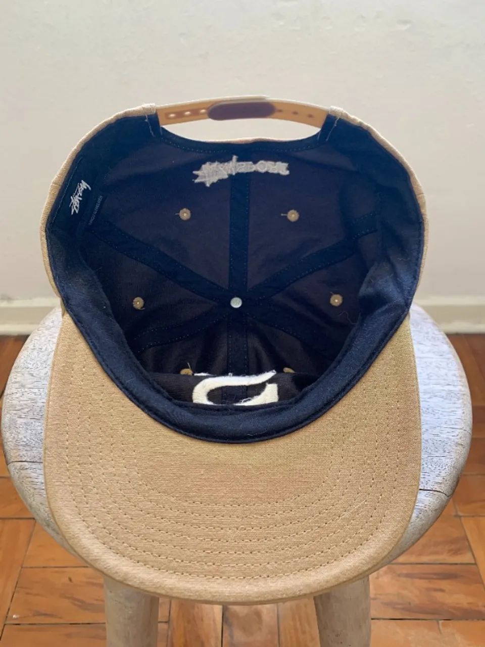 boné stussy marrom original - Foto 4