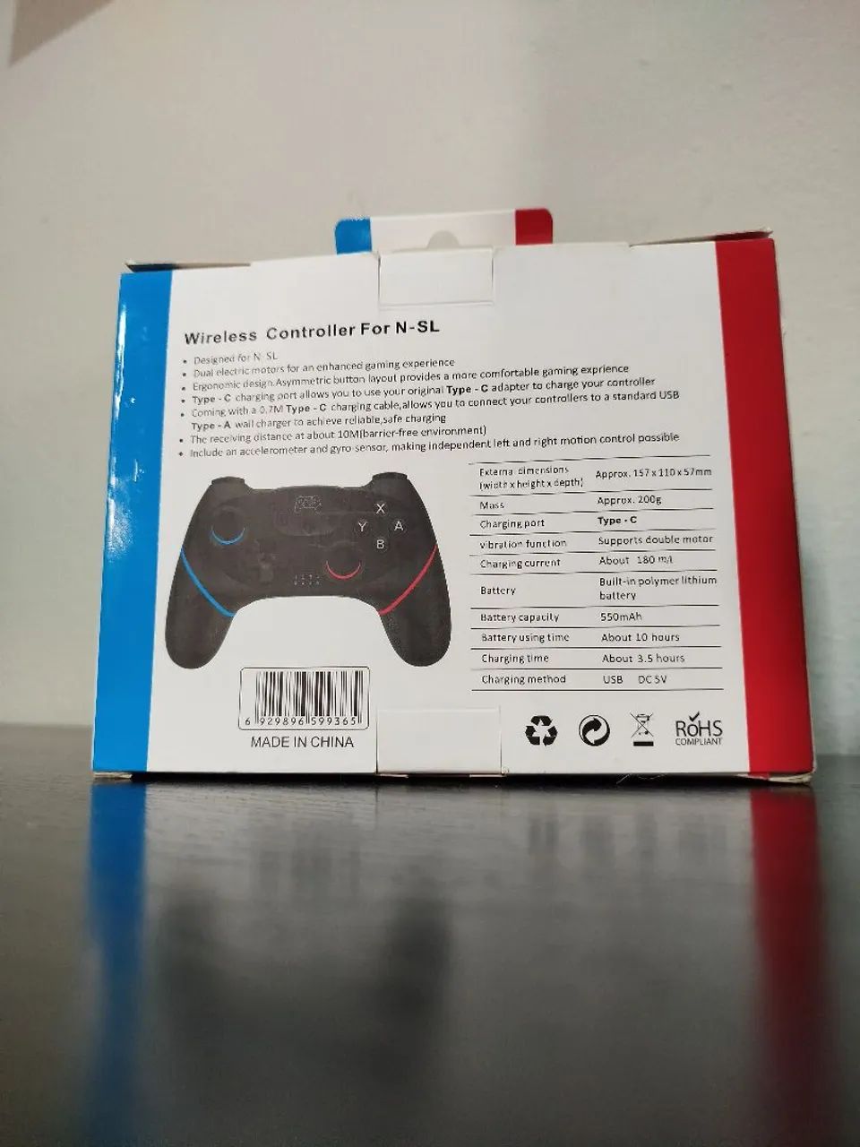 Controle pro wireless PC/NINTENDO SWITCH IMPECÁVEL  - Foto 3