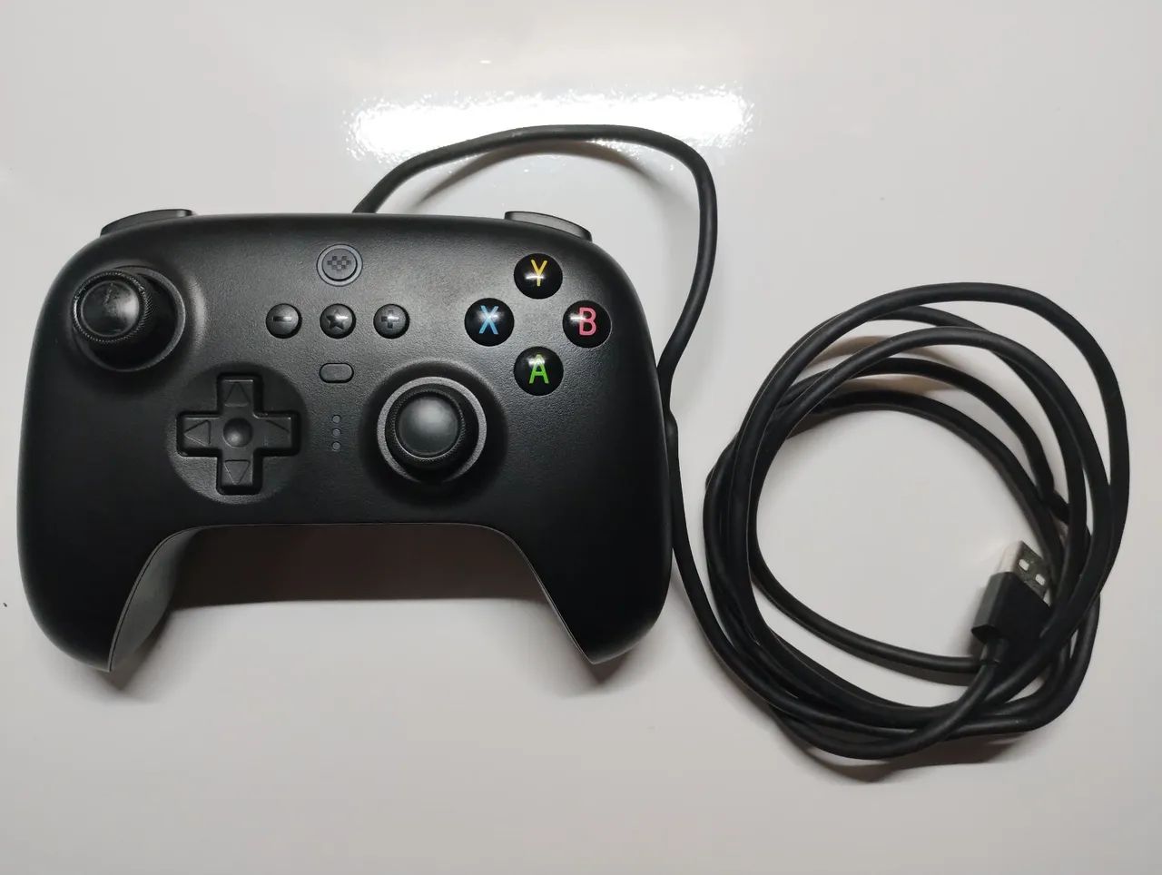 (envio) Controle vídeo game 8bitdo com fio para PC