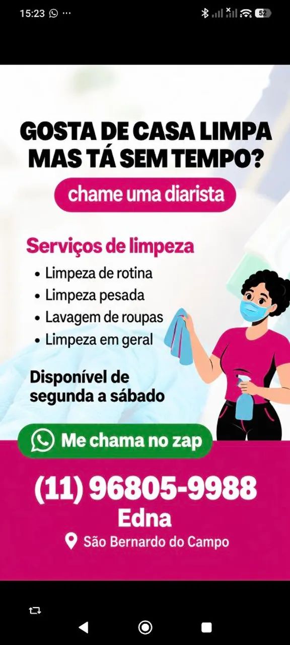 Faxina e diarista 