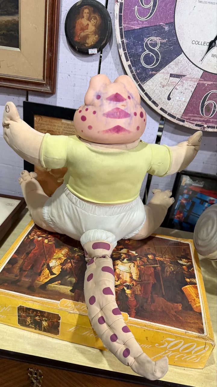 Boneco antigo baby dinossauro  - Foto 5