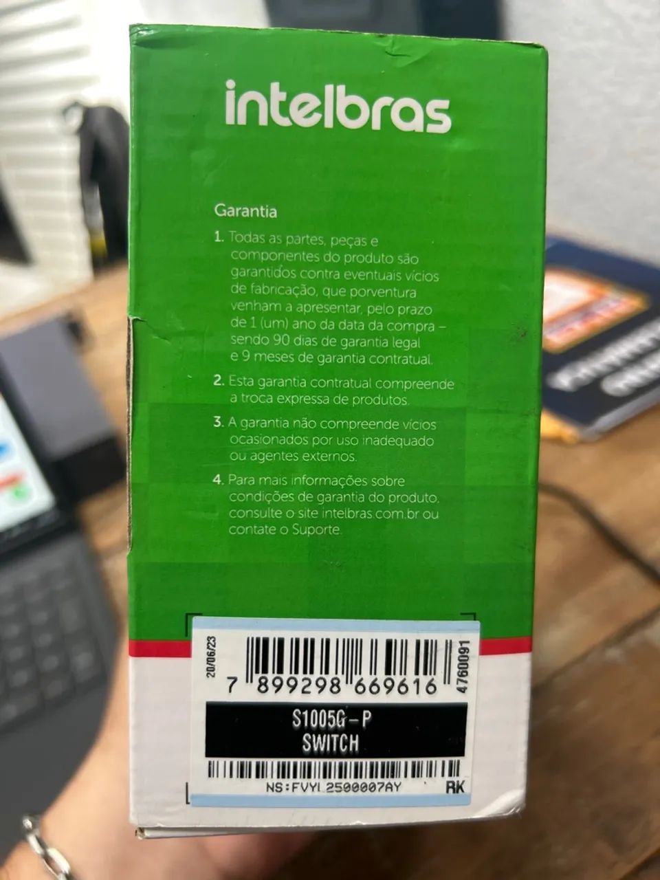 Switch S1005G-P Poe Intelbras - Foto 4