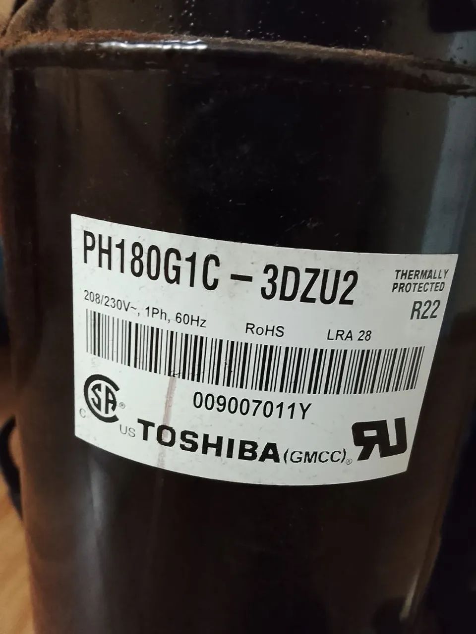 Compressor de 12000 BTUs R22 - Foto 4